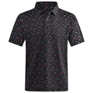 High Quality Quick Dry Contrast Collar All Over Print T-<b>Shirt</b> Custom Soft <b>Men's</b> Beverage Sublimation Polo <b>Shirts</b> Best <b>for</b> Summer - Product Image 6
