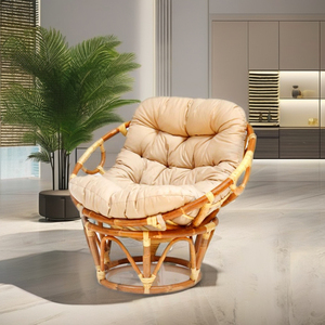Fauteuil Papasan Ray Rock, confortable et élégant, pour l'ameublement de la maison - Product Image 1