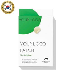 Parche de acné hidrocoloide coreano OEM Etiqueta Privada Invisible Zit pegatina curativa cuidado de la piel suministro al por mayor - Product Image 1