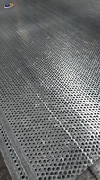 Plaque perforée en acier inoxydable, fabrication sur mesure pour équipement de filtration, épaisseur 2mm-6mm