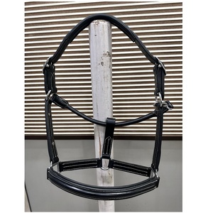 Halter de cuero puro antideslizante, diseño personalizado para montar a caballo cómodo disponible en la exportación, superventas - Product Image 2