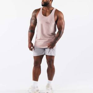 Nueva moda para hombre, camiseta informal atlética, chaleco transpirable para entrenamiento de gimnasia, camisetas sin mangas de ajuste Regular para hombre, ropa de talla grande - Product Image 3