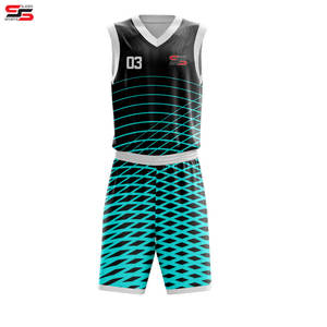 Juego de uniformes de baloncesto de primera calidad, camisetas y pantalones cortos de secado rápido con impresión por sublimación personalizada con nombre y logotipo del equipo en blanco - Product Image 6