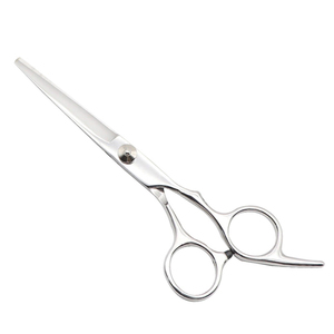 Ensemble de coiffeur professionnel de 6 pouces pour les cheveux clairsemés Ciseaux de coupe de cheveux à vis en or de couleur noire de haute qualité - Product Image 4