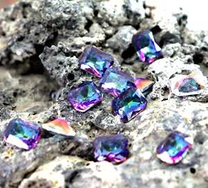 Hermosa piedra de Alejandrita que cambia de Color 7mm corte esmeralda piedra preciosa de Alejandrita Natural certificada calidad superior nueva piedra preciosa suelta - Product Image 4