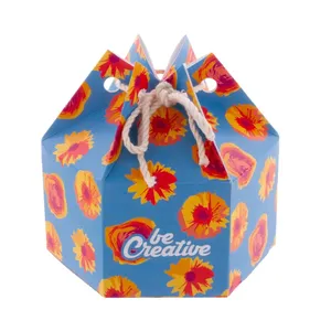 CreaBox Scatola Regalo Esagonale Personalizzata per Set Regalo e Merchandising - Product Image 1