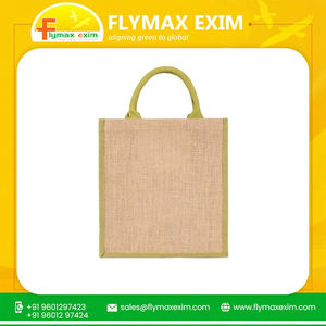 Bolso laminado de yute blanco impreso personalizado de calidad superior/regalo/bolsa de playa a la venta-bolsas promocionales de calidad superior - Product Image 2