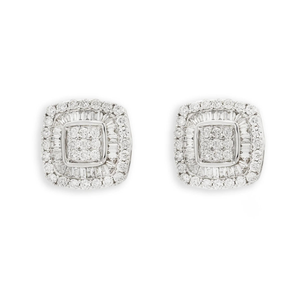 Trendy 14K Gold Lab Grown Diamond Stud Pendientes Diseño exquisito para captar la atención - Product Image 3