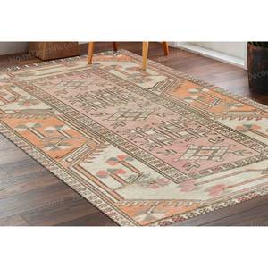 Alfombra Estampada en Tonos Suaves, Patrón Geométrico, Estilo Navajo, Estilo Anatolia, Alfombra Goblen - Product Image 1