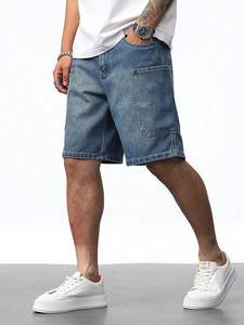 Shorts en jean pour hommes Du décontracté au festival Tendances et marques Meilleures façons de styliser les shorts en jean pour hommes en 2025 - Product Image 6