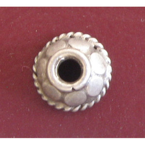 Cuentas de Plata Lisas para la Fabricación de Joyas, Estilo Charm, en Tamaños de 25mm, 3mm, 20mm, 8mm, 4mm, 10mm, Empaquetadas en Bolsas - Product Image 1