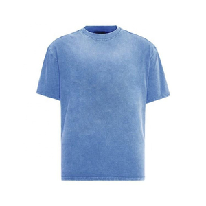 Camiseta Oversize de Algodón 100% de Punto Grueso de 300 Gsm, Estilo Formal, Hombros Caídos, Impresión Serigráfica, Personalizada por el Fabricante - Product Image 4