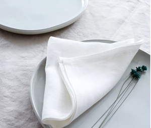 Cadeau personnalisé serviettes de couleur unie décorations de fête de mariage blanc classique 100% serviette en coton de qualité supérieure durable - Product Image 1