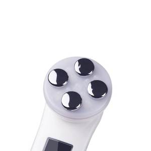 Myrva Appareil de lifting du visage à 4 diodes, portable, rechargeable par USB, microcourant, vibration, massage raffermissant pour le lifting du visage - Product Image 4