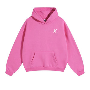 เสื้อฮู้ดดี้โอเวอร์ไซส์ ผ้าคอตตอน 100% เนื้อนุ่ม น้ำหนักเบา สวมใส่สบาย ทรงปกติ เหมาะสำหรับใส่ลำลองในฤดูหนาว เรียบง่ายและสบาย - Product Image 1