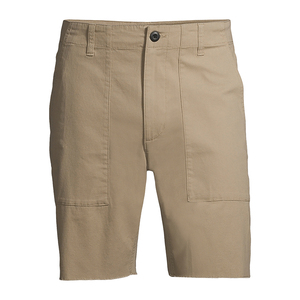 Pantalones cortos personalizables de gran tamaño 100% algodón para hombre, último diseño, logotipo bordado, suéter informal sólido, pantalones cortos teñidos lisos - Product Image 4