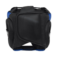 Protège-tête de boxe en cuir/PU avec fermeture auto-agrippante, antidérapant, de qualité supérieure, personnalisable, équipement de protection pour le fitness et les sports