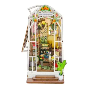 Hongda миниатюрный дом M2313 садовый домик 3D деревянная головоломка DIY Book KIt