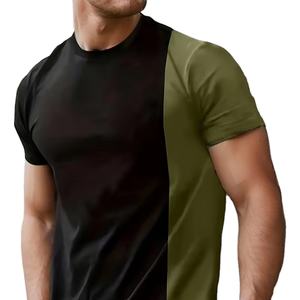 Nouveau T-shirt Homme Tendance 2026 100% Coton Respirant Décontracté pour l'Été – Personnalisable avec Logo - Product Image 1