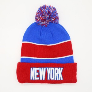 หมวกไหมพรมปอมปอมบเบิลแบบถัก2025ออกแบบได้ตามต้องการ - Product Image 5