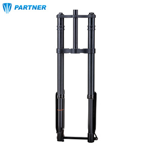 <span class=keywords><strong>Fourche</strong></span> avant à suspension à ressort hélicoïdal à air de 20'' à <span class=keywords><strong>26</strong></span>'' pour vélos avec un débattement de 80 à 160 <span class=keywords><strong>mm</strong></span> - Product Image 1