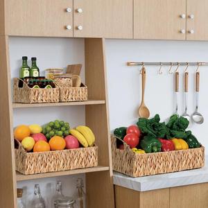 ตะกร้าเก็บของจากผักตบชวาธรรมชาติ ตะกร้าเก็บของทำมือ ขายส่ง เป็นมิตรกับสิ่งแวดล้อม ผลิตในเวียดนาม - Product Image 3