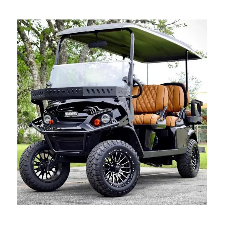 72V Golf Cart untuk dijual jalan hukum elektrik Golf Cart tersedia di semua warna