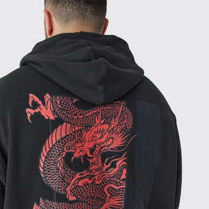 Sudaderas con capucha de invierno de alta calidad Unisex, chándal acampanado con logotipo bordado personalizado, función de talla grande, ropa de calle al por mayor para hombres - Product Image 5