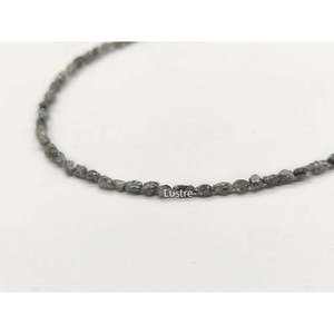 Perles de diamant gris naturel non taillées 100% naturelles 2-3 mm Diamants fantaisie de couleur naturelle - Product Image 4