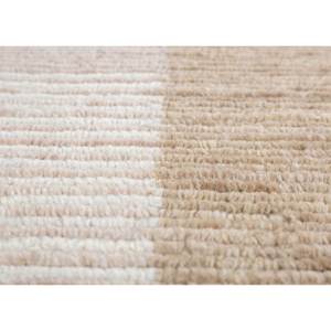 พรมขนสัตว์ทอมือสีเบจและสีน้ำตาล Tesoro รุ่น Hwl-165 ลายทาง สำหรับห้องนั่งเล่น ทางเข้าบ้าน ห้องนอน และทางเดิน - Product Image 3