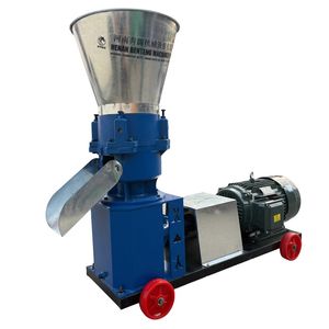 Neue Edelstahl-Automatik-Hochleistungs-Futterpellet-Produktionslinie Tierfutterpelletmaschine für Geflügel und Nutztiere - Product Image 5