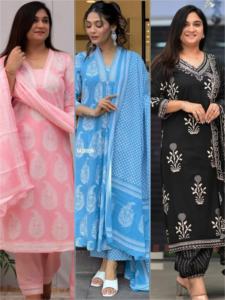 Ensemble Kurta de collection ethnique et festive indienne pour femmes à vendre dans le monde entier du fournisseur de gros indien - Product Image 6