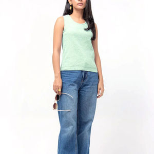 Premium Quality <b>Women</b> <b>Tank</b> <b>Top</b> Best Selling Comfortable Sleeveless Shirt Hot Trending for Gym & Daily Wear <b>Women</b> <b>Tank</b> <b>Top</b> - Product Image 1