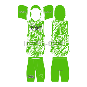 Camiseta de Compresión sin Mangas con Capucha y Pantalones Cortos, Uniforme 7v7 de Alta Calidad, Fácil de Usar, Uniforme Infantil 7on7 2025 2026 - Product Image 5