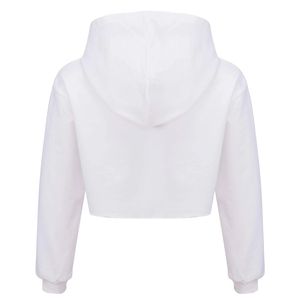 Long Sleeves Pullover Hooded Crop Top Hoodie Autumn Winter 100% Cotton Fleece Breathable High Quality Customizable 220g - Product Image 4