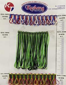 Kalong Gongxi 6 cm Width 100% Polyester <b>Fringe</b> <b>Tassel</b> Lace Trim for Garments Banners Curtains & Decorative Accessories - Product Image 5