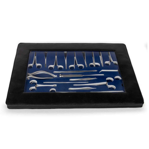 Instrumento ortopédico de acero inoxidable Englert, pinzas para agarrar tendones, con dientes 4X5 atraumáticos, instrumento veterinario - Product Image 1