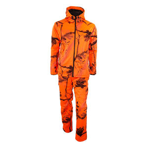 เสื้อแจ็คเก็ตขนสัตว์ลายพรางคุณภาพพรีเมียมสำหรับผู้ชาย เสื้อแจ็คเก็ตอุ่นสำหรับกิจกรรมกลางแจ้งพร้อมลายพรางป่า สำหรับการล่าสัตว์ - Product Image 6