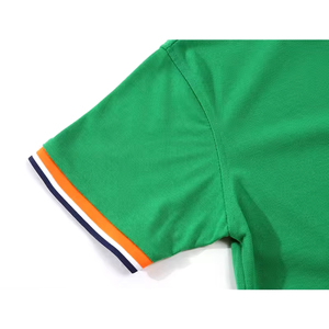 เสื้อโปโลสำหรับผู้ชายเสื้อผ้าฝ้ายขนาดใหญ่พิเศษระบายอากาศได้ดีสีพิเศษ - Product Image 4