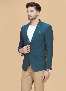 Abrigo Verde Loro de Diseño Único para Hombre, Abrigo Elegante de Manga Larga para Oficina y Uso Diario, Disponible a Precio de Mayoreo - Product Image 4