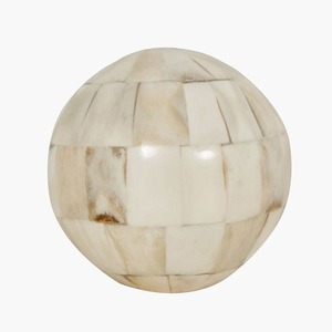 Bolas Decorativas Hechas a Mano, Decoración India para el Hogar, Bola de Hueso de Búfalo con Bandeja, Hechas a Mano - Product Image 6