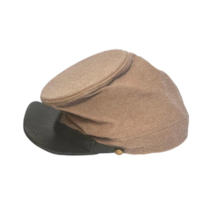 French Academy Wool Civil W <b>Hat</b> Kepi for Men Snap Buttons Wholesale Custom Kepi Cap French Vintage uniform Cap Cheap price OEM - Product Image 2