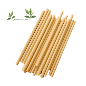 Pajitas de bambú hechas a mano 100%/Pajitas de bambú biodegradables y ecológicas solo Eco2go Vietnam - Product Image 3