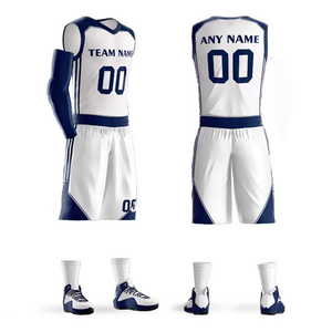 ชุดบาสเก็ตบอลสีแดง Sublimated,ชุดบาสเก็ตบอลย้อนกลับได้ระบายอากาศ/ออกแบบโลโก้และขนาดที่กำหนดเอง - Product Image 5