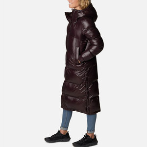 Abrigo Largo Acolchado Elegante para Mujer, Chaqueta Acolchada Cálida, Suministro de Marca Privada - Product Image 3