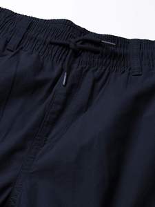 Unisex Stylish 6 Pocket Baggy Cargo Pants Drawstring Button Side Pull <b>Lined</b> Wholesale Mid Waist Loose Fit Streetwear for <b>Men</b> - Product Image 2