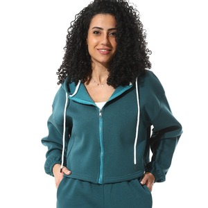Survêtement pour femmes sur mesure avec logo personnalisé, de haute qualité, idéal pour le streetwear décontracté ou la tenue de sport pour femmes - Product Image 3