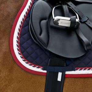Polyester Fabric Glitter Comfort Saddle Pad for Horse Dressage English & Jumping Styles Reasonable Prices - Product Image 4