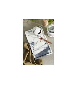 Bandeja Minimalista de Mármol Craft Valley para Mesita de Noche, Organizador de Teléfono, Gafas y Reloj, Decoración Elegante para Dormitorio Rústico, Tamaño y Color Personalizables - Product Image 6