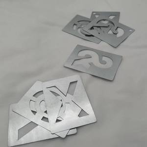 <span class=keywords><strong>Pochoir</strong></span> en <span class=keywords><strong>métal</strong></span> avec lettres de l'<span class=keywords><strong>alphabet</strong></span>, avec revêtement en aérosol, prix de vente directe d'usine - Product Image 5